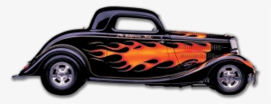 Old Drawing Hot Rod - Hot Rod Png