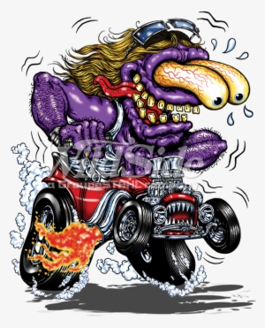 Purple Monster Red Hot Rod