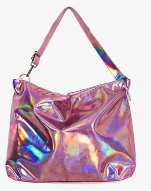 Accessories, Bags, Purses, Pink, Rainbow, Holographic - Nasty Gal Holographic Bag