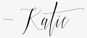 Dr Katie Penry - Calligraphy