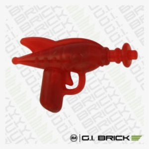 Brickarms Retro Ray Gun (trans Red)