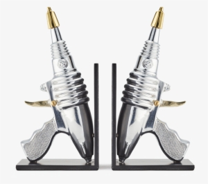 Raygun Bookends - Pendulux Ray Gun Bookends