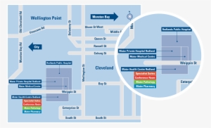 Mater Private Hospital Redland, Weippin Street, Cleveland - Diagram