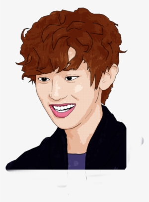 Exo Drawing Chanyeol - Cartoon