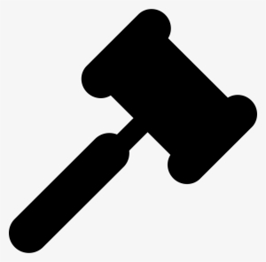 Png File Svg - Gavel Silhouette Png