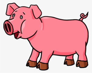Free Cartoon Pig, Download Free Clip Art, Free Clip - หมูป่า กับ สุนัข จิ้งจอก