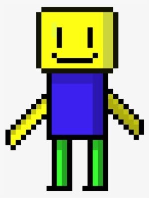 Roblox Noob - Marsmello Pixel Art Logo