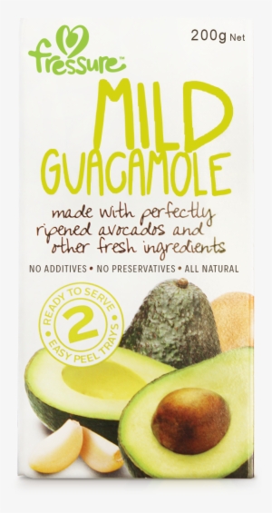 Mild Guacamole - Fressure Foods Guacamole Mild 200g