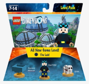 Dantdm Level Pack - Lego Dimensions Dantdm Pack
