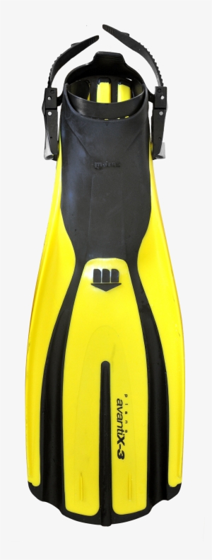 Flippers Png - Mares Plana Avanti X3 Fins (yellow)
