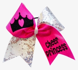 The Princess Diva Bows - Cheer Bows Transparent