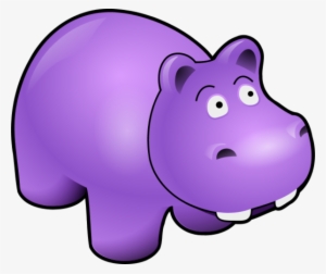 Hippo - Cartoon Hippo