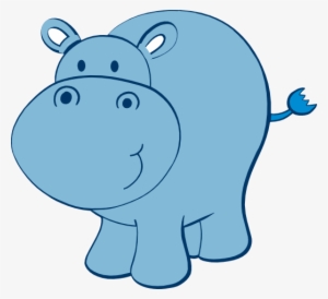 Png Library Stock Free Svg Files Pinterest File And - Cute Hippo Clipart