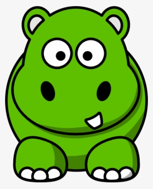Small - Hippo Clipart Png