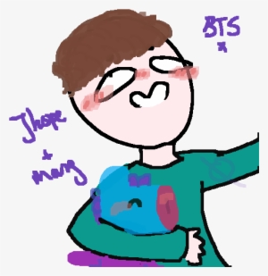 J-hope And Mang - Cartoon