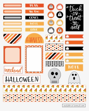 Add These Festive And Spooky Free Happy Planner Stickers - Halloween Planner Stickers