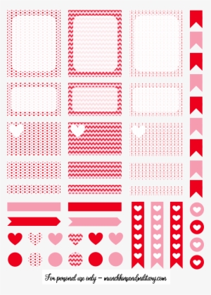 Valentines Erin Condren Life Planner Free Printable - Art