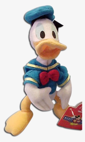 Classic Donald Duck Plush Toy Disney Stuffed Animal - Donald Duck Plush Png