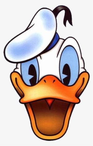 Face Clipart Donald Duck - Old Donald Duck Png