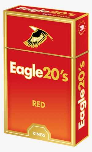 Eagle 20s - Eagle 20's Cigarettes, Red, 100s - 20 Cigarettes
