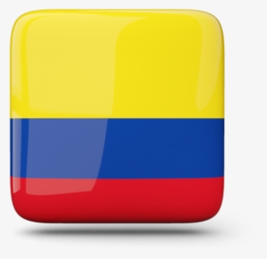 Illustration Of Flag Of Colombia - Flag Icon Colombia