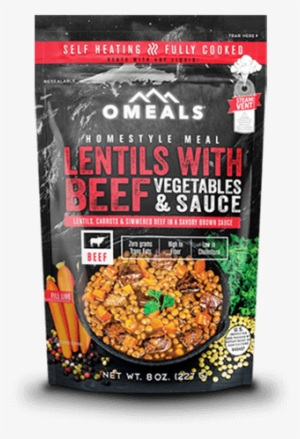 Product - Omeals - Spaghetti With Beef & Sauce