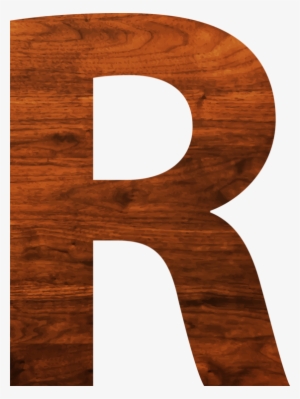 Letter Case Alphabet Wood - R Alphabet