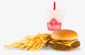 Kids Cheeseburger Combo Meal - Freddy's Frozen Custard