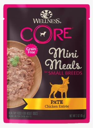 Core Small Breed Mini Meals - Wellness Core Natural Grain Free Dry Dog Food Original