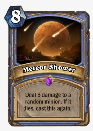 Meteor Shower - Forgotten Torch Hearthstone
