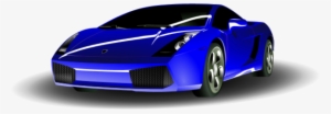 Can Use For Book Cover, Car Clipart Lamborghini - Blue Lamborghini Clipart