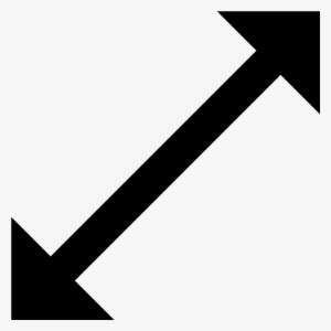 This Is A Image Of A Doubled-sided Arrow - Capacity Icon