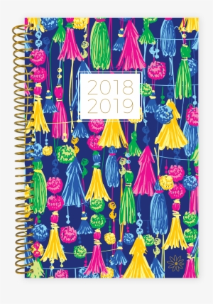 01 Tassels Bloom Daily Planners 2018 2019 August To - Art Paper