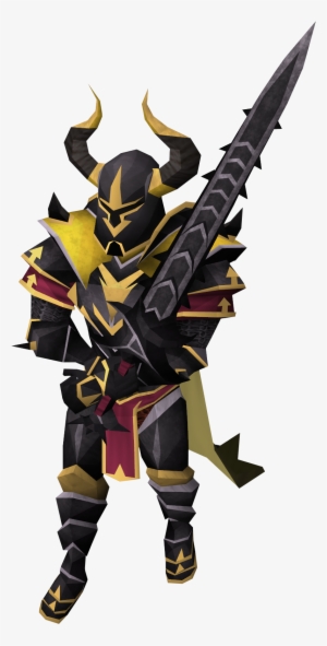 Knight Transparent Elite - Runescape Black Knight Armor