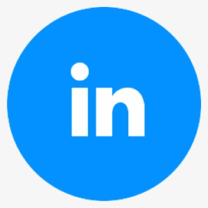 Iconmonstr Linkedin 4 240 Youtube Round Logo Blue Transparent Png 1000x1000 Free Download On Nicepng