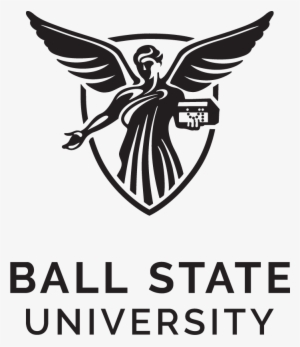 Ball State Vertical Color Logo - Ball State University We Fly