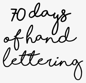 Clip Art Black And White Library Of Hand Lettering