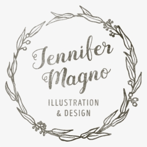 Png Black And White E Jennifer Magno Graphic Design - Drawing
