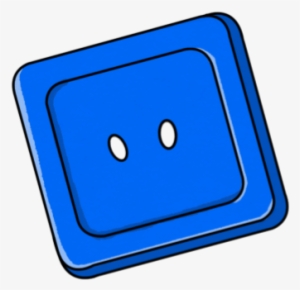 Square Blue Button