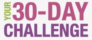 30 Day Challenge Bg - Your 30 Day Challenge