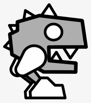 Geometry Dash Icon Coloring Pages - Geometry Dash Robot 3
