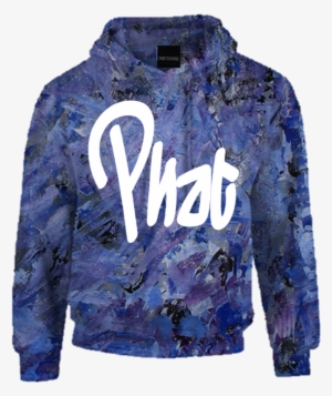 Image Of Paint Splatter Hoodie - Mobshyt