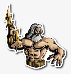 Greek God Zeus Sticker - Zeus Sticker