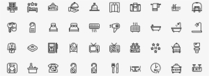 Icon Hotel - Hotel Icon Set Png