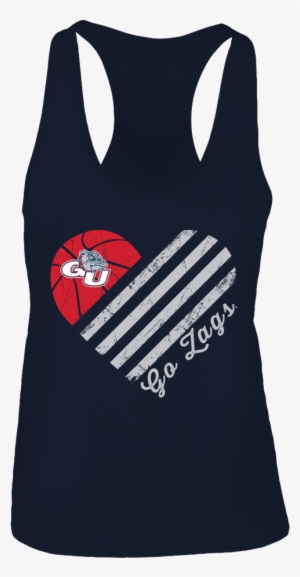 Gonzaga Bulldogs Basketball Flag Heart Shirt Gonzaga - Lsu Tigers Football