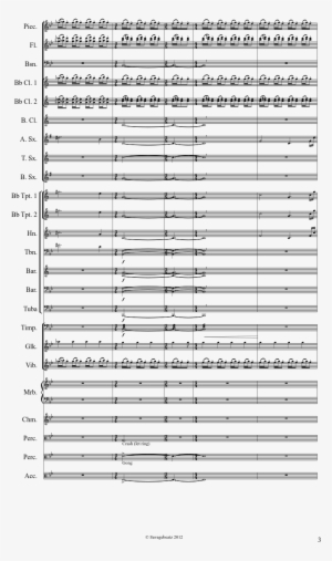 Cinematic Fantasy Pt1 Sheet Music Composed By John - Final Fantasy Dancing Mad Movement 3 Sheet Music