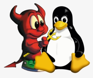 1086px tux and beastie - linux penguin