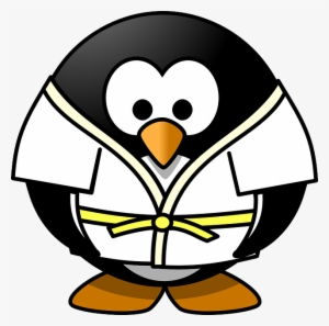 judo, penguin, sports, tux - judo penguin