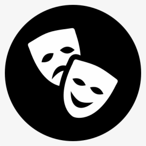 Actor Reels - White Theatre Mask Png