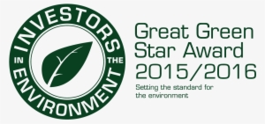 Green Star Award2015-16c - Investors In The Environment